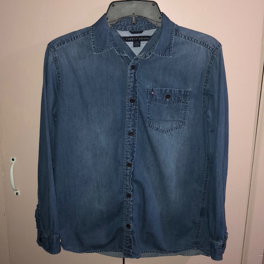 Denim Button Down